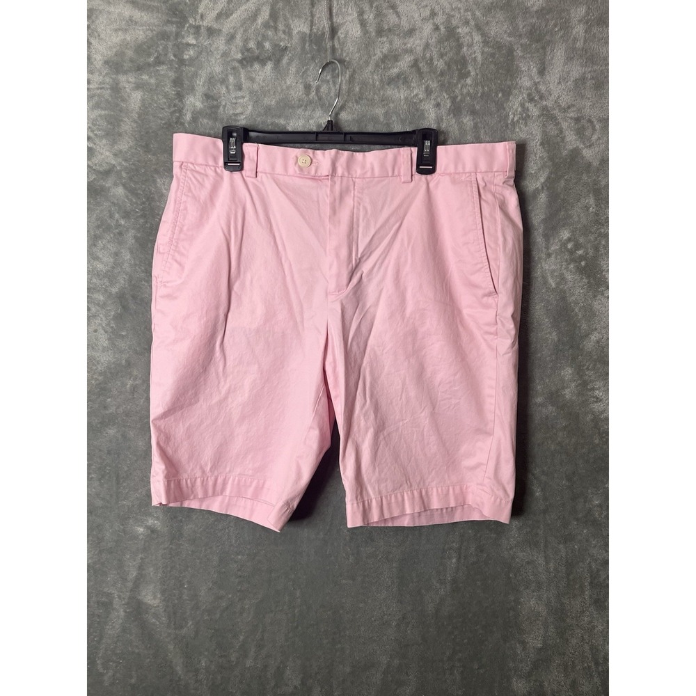 Brooks Brothers Bermuda Shorts Pink Casual Wear Comfort‎ Men's Size 38 - Picture 2 of 6